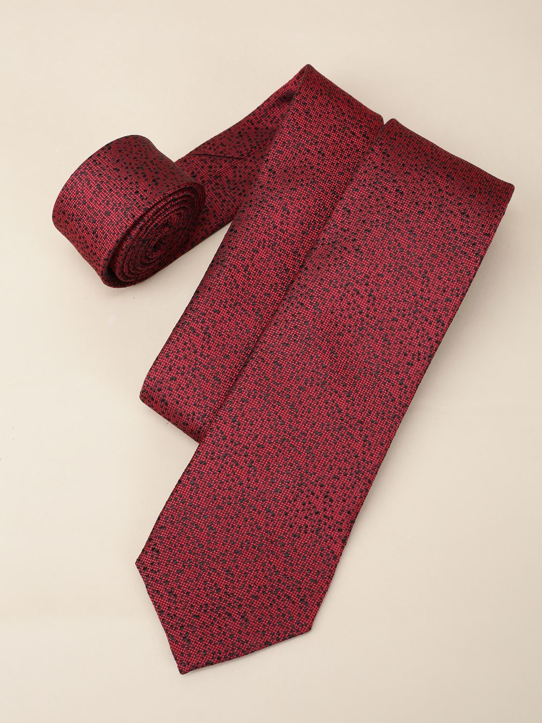Louis Philippe Men Embroidered Tie-picture-22