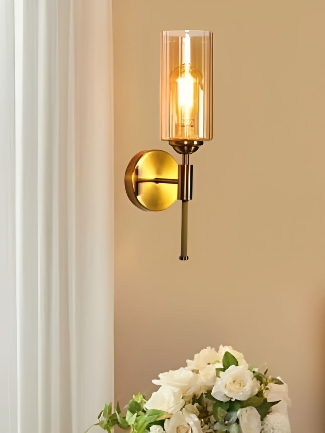KINIS Gold-Toned Quirky Abstract Shaped Wall Lamp-picture-24