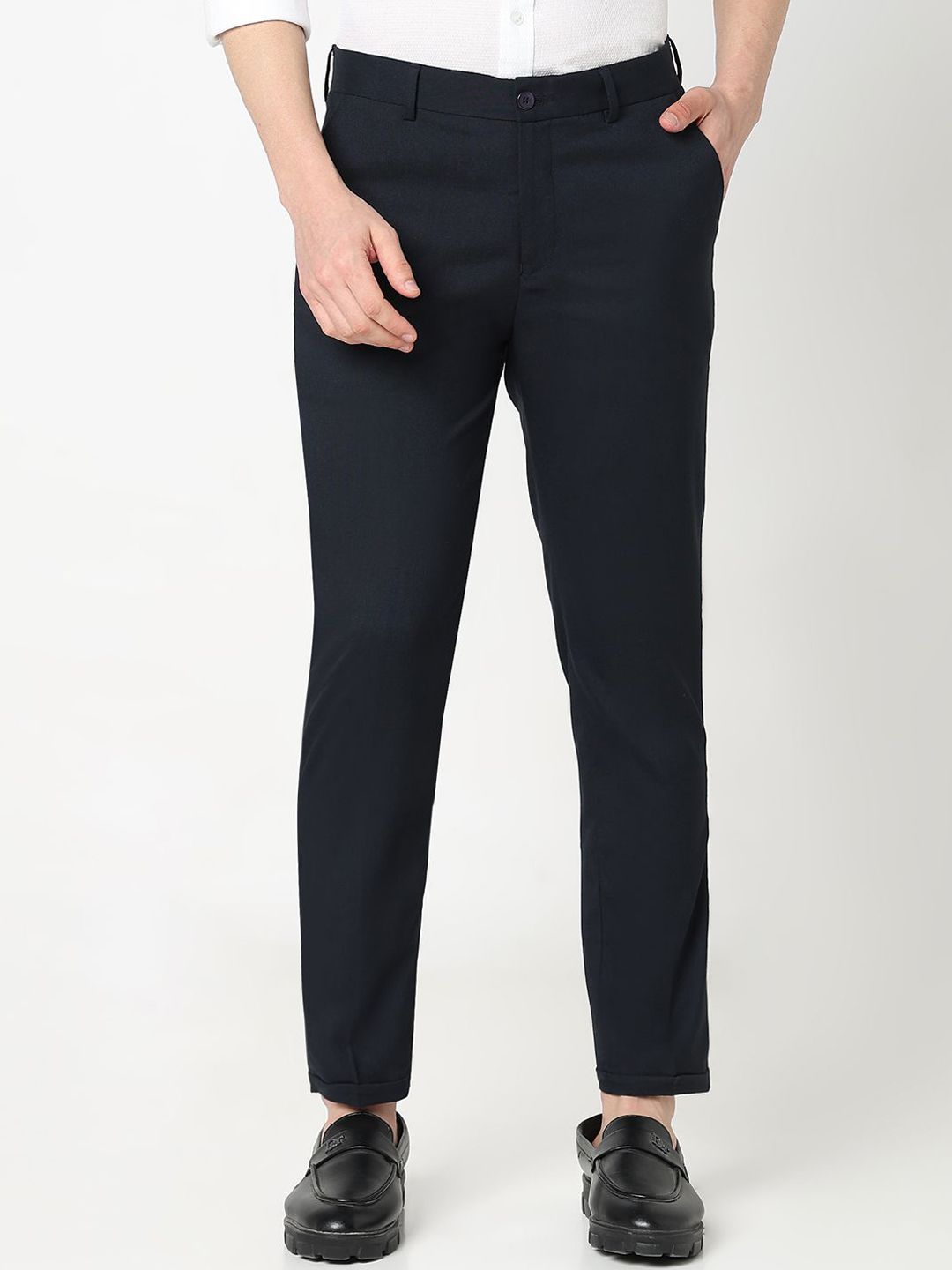 R&B Men Mid-Rise Formal Trousers-picture-24