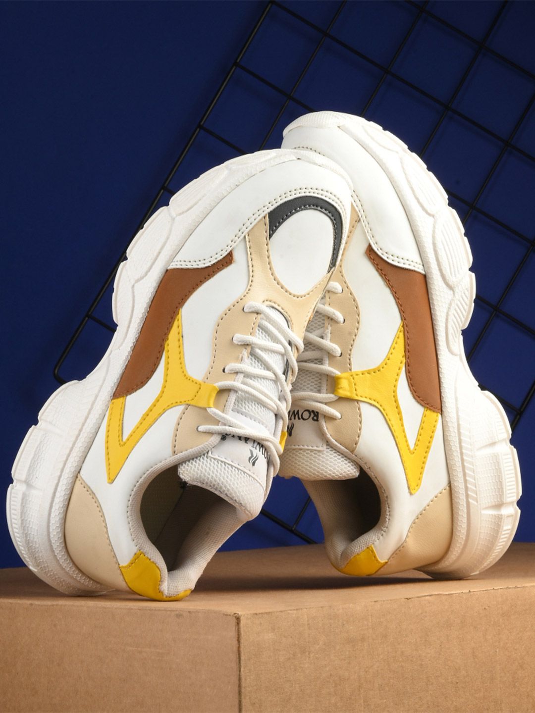 Rowlans Women Colourblocked Sneakers-image-37