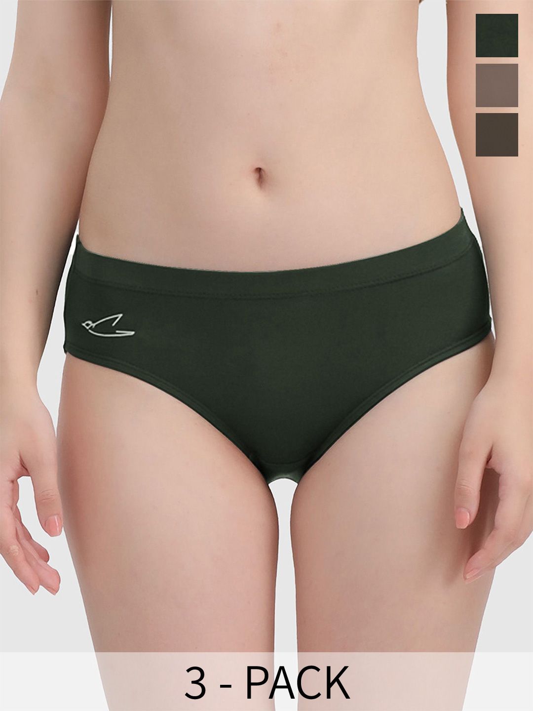 FREECULTR Women Pack Of 3 Hipster Trunks Everyday Comfort & Support-picture-33