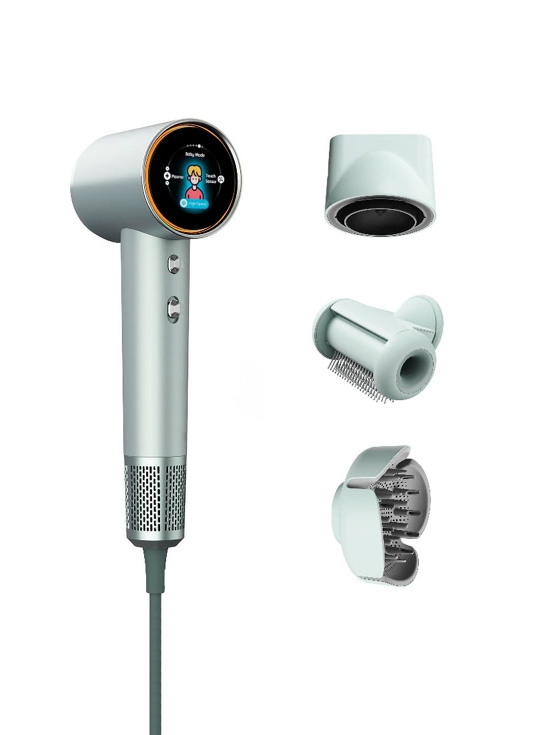 WINSTON Airizona High-Speed Ionic Hair Dryer With 3 Attachments