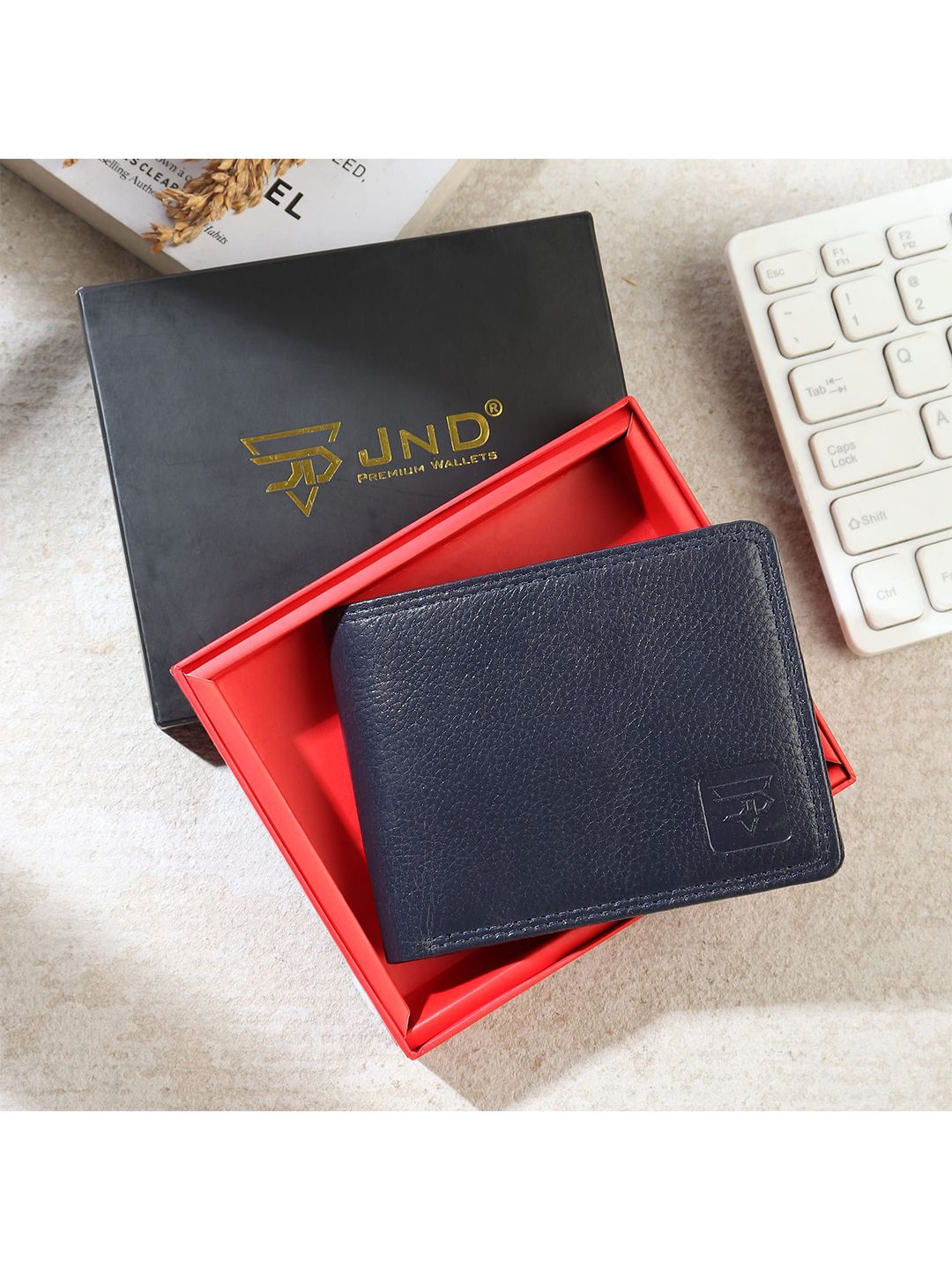 JND Men Leather Two Fold Wallet-picture-10