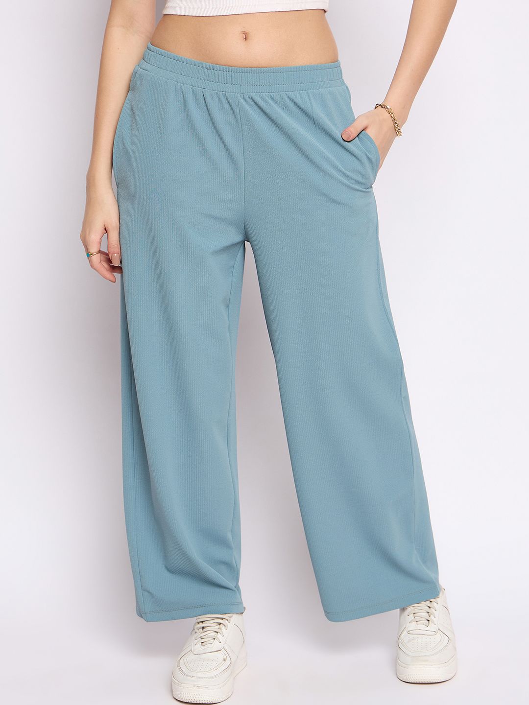 Camey Women Knitted Palazzos-image-14