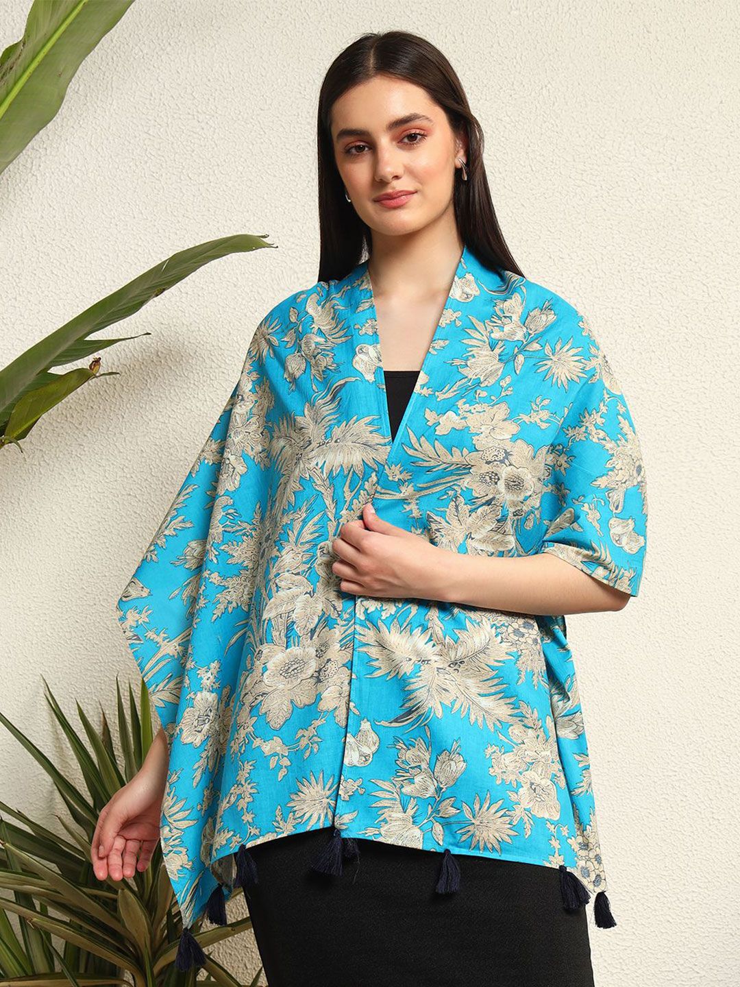 HANDICRAFT PALACE Women Cotton Floral Printed Scarf-picture-36