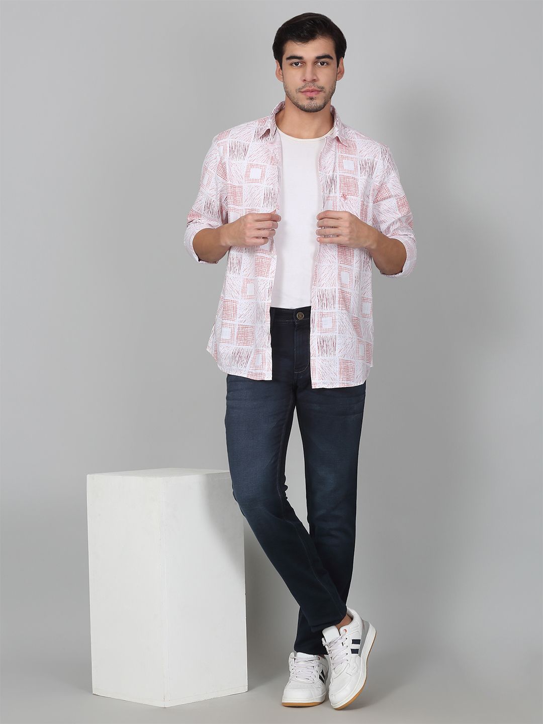 Cantabil Men Original Mid-Rise Regular Fit Jeans-picture-22