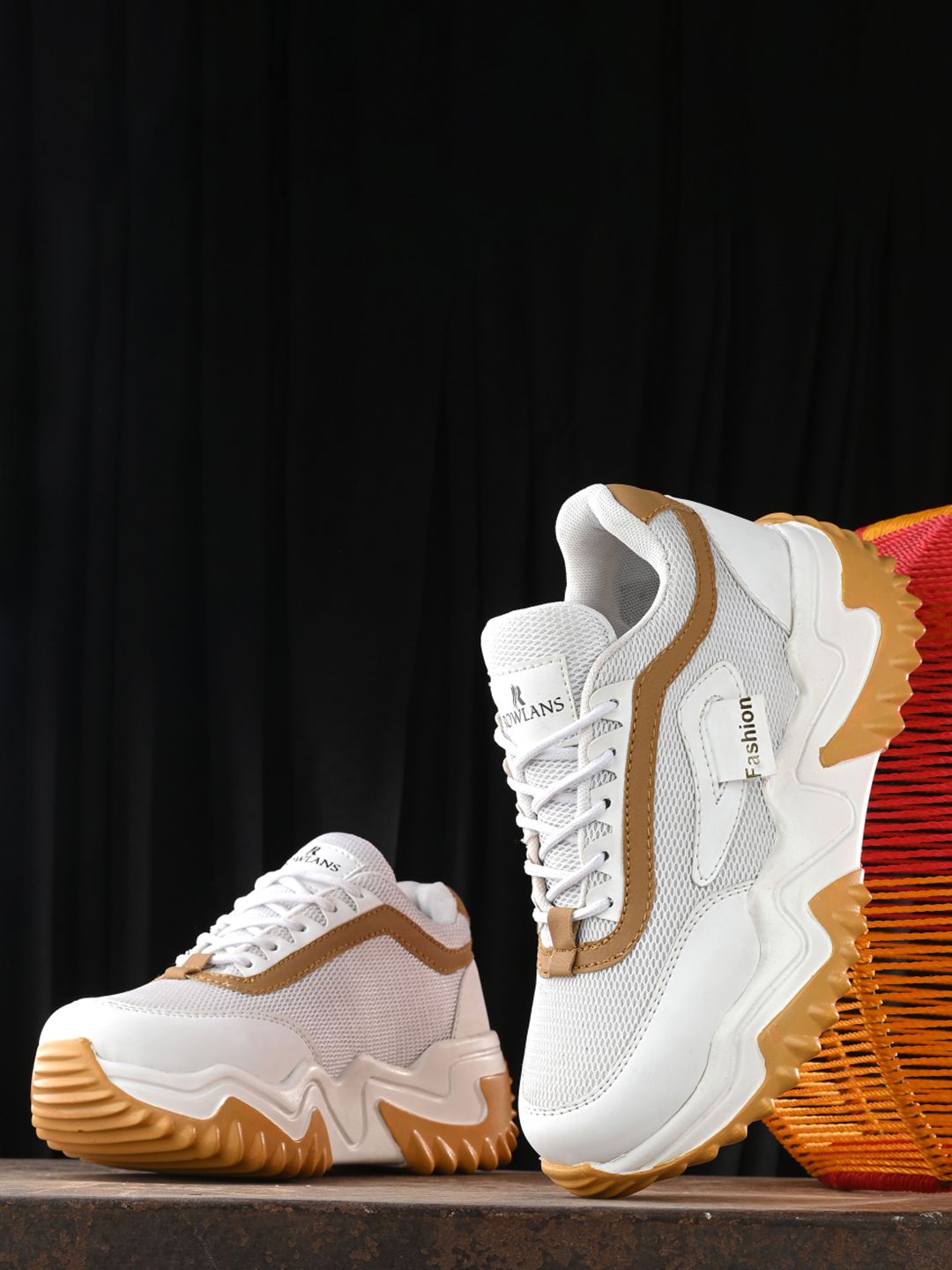 Rowlans Women Colourblocked Sneakers-image-13