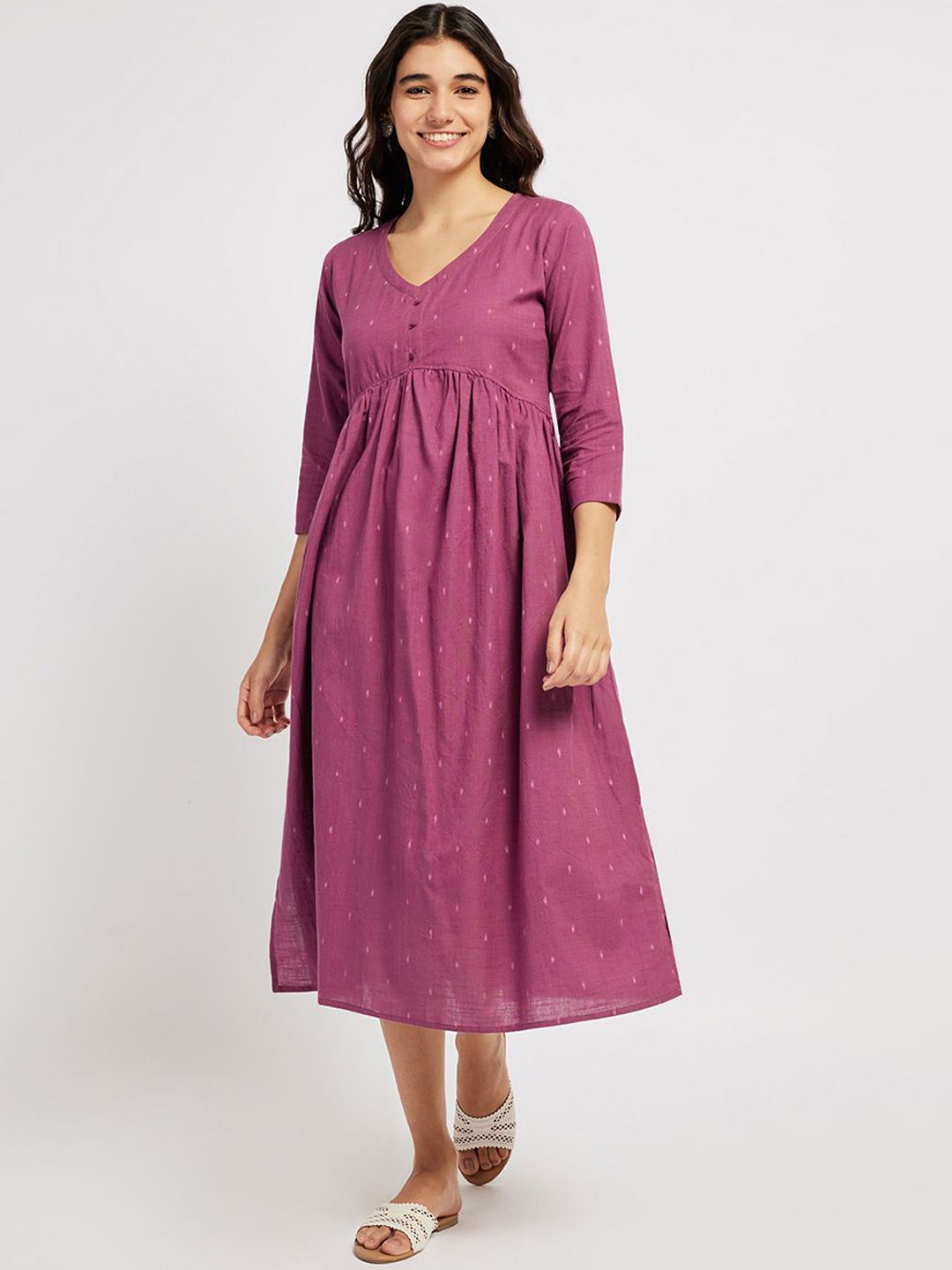 Span A-line Printed Kurta-picture-38