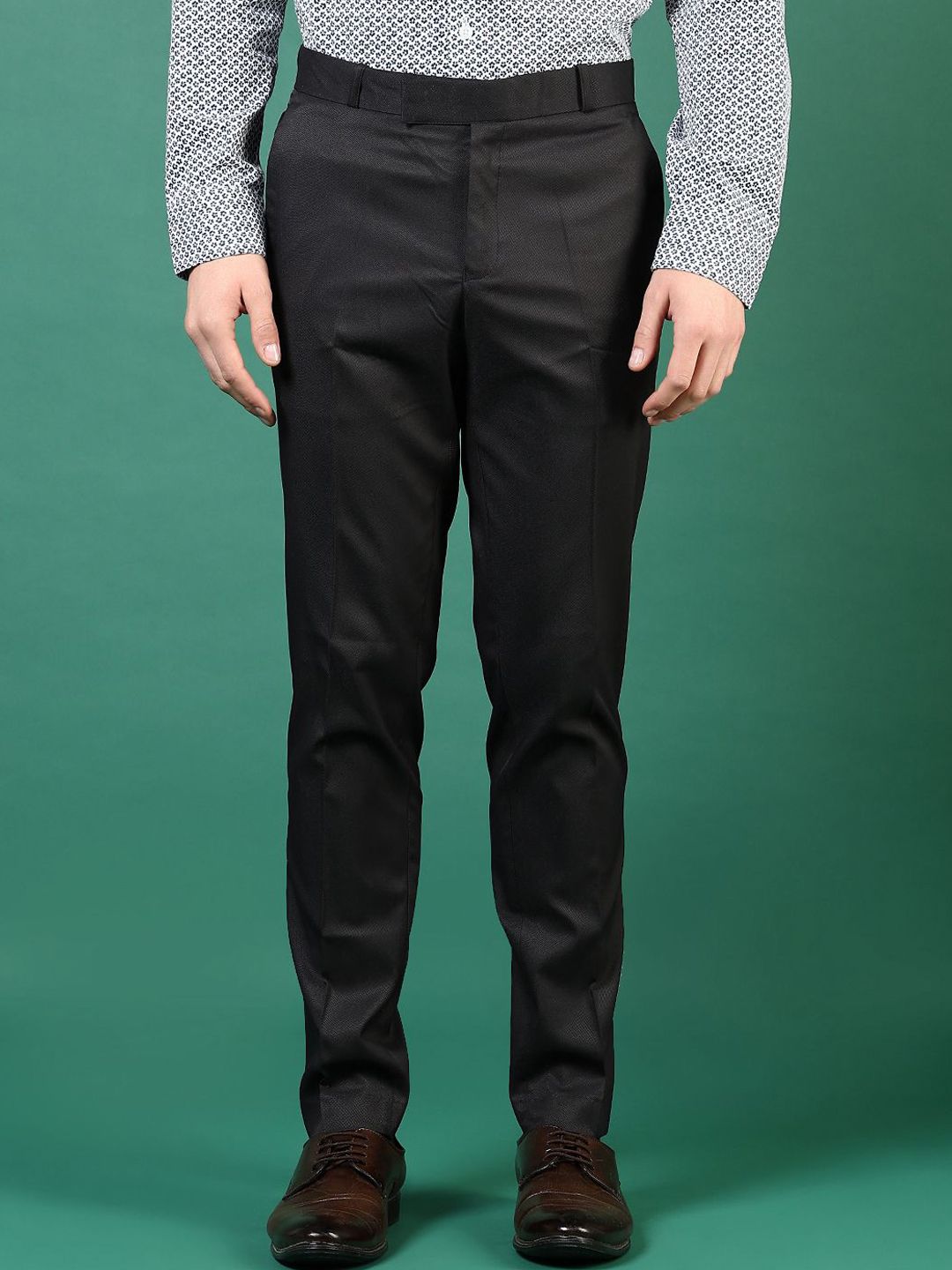 V-Mart Men Solid Pattern Trousers-picture-37