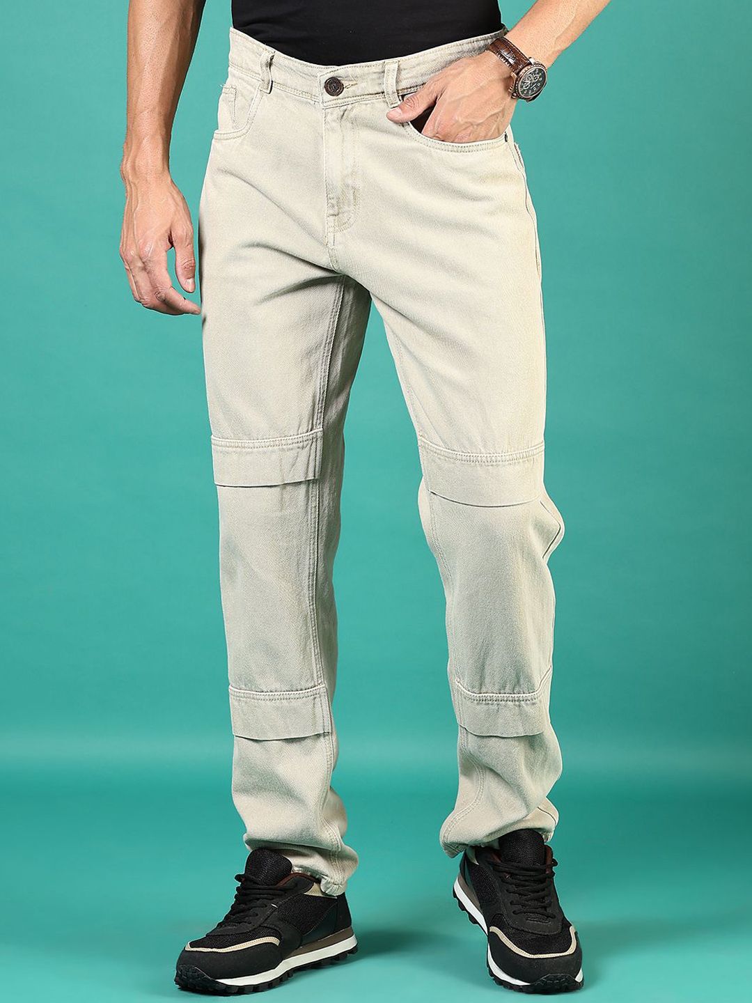 V-Mart Men Mid-Rise Clean Look Regular Fit Jeans-picture-41