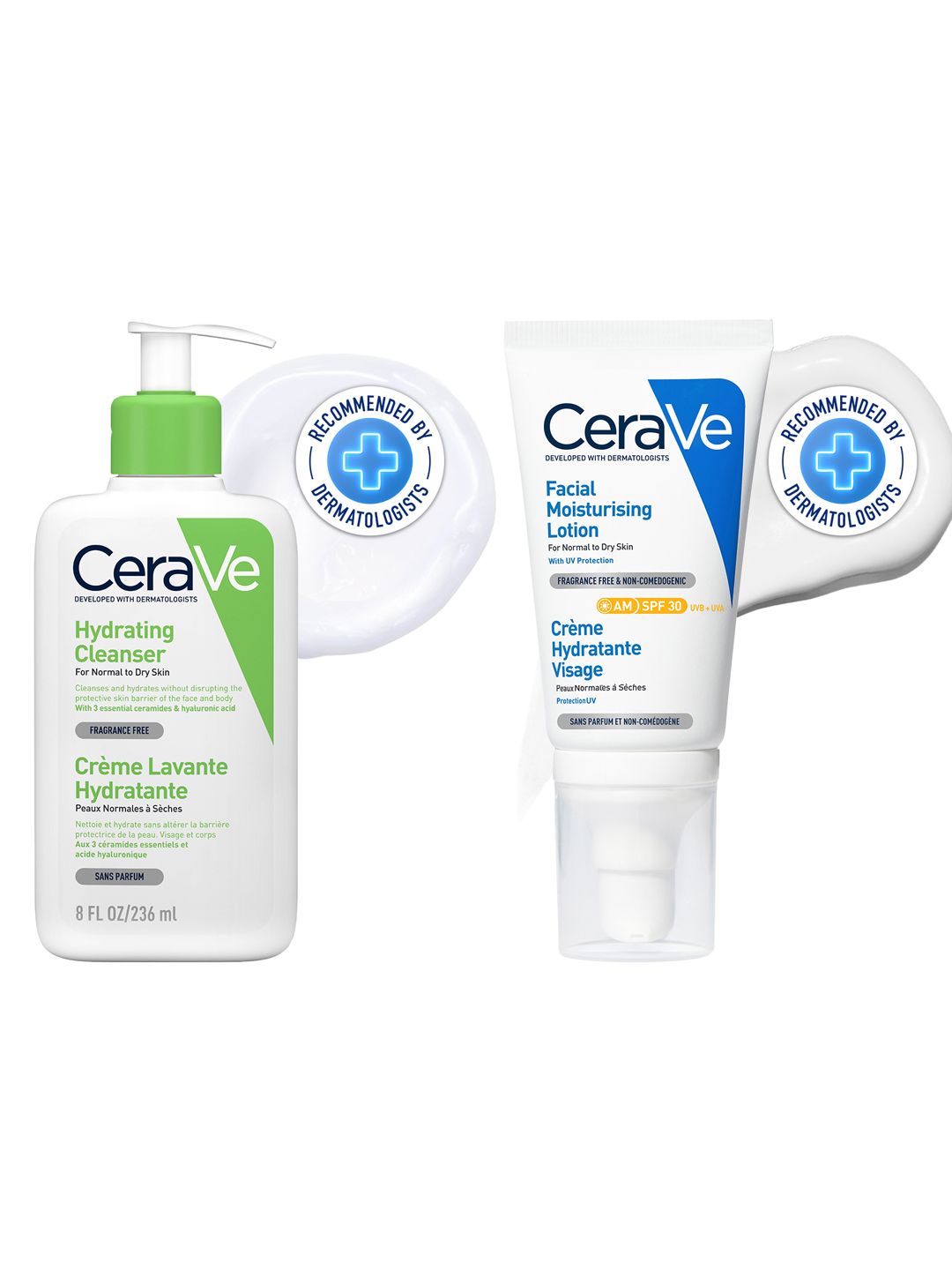 CeraVe Hydrating Facewash & AM Moisturizing Lotion with SPF 30 Combo - Morning Regime-image-14