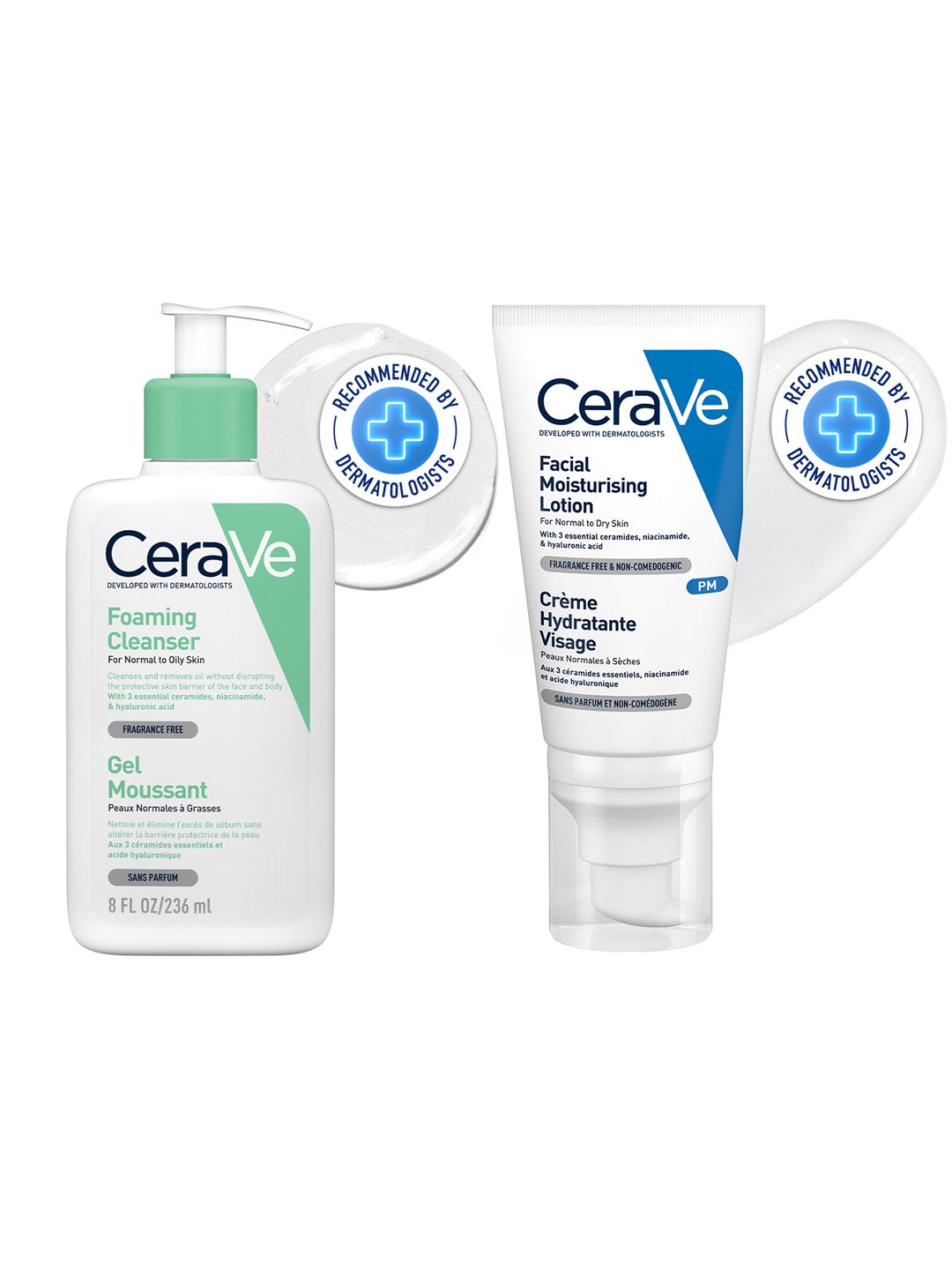 CeraVe Facewash & PM Moisturizer Combo with Ceramides - Evening Routine for Oily Skin-image-39
