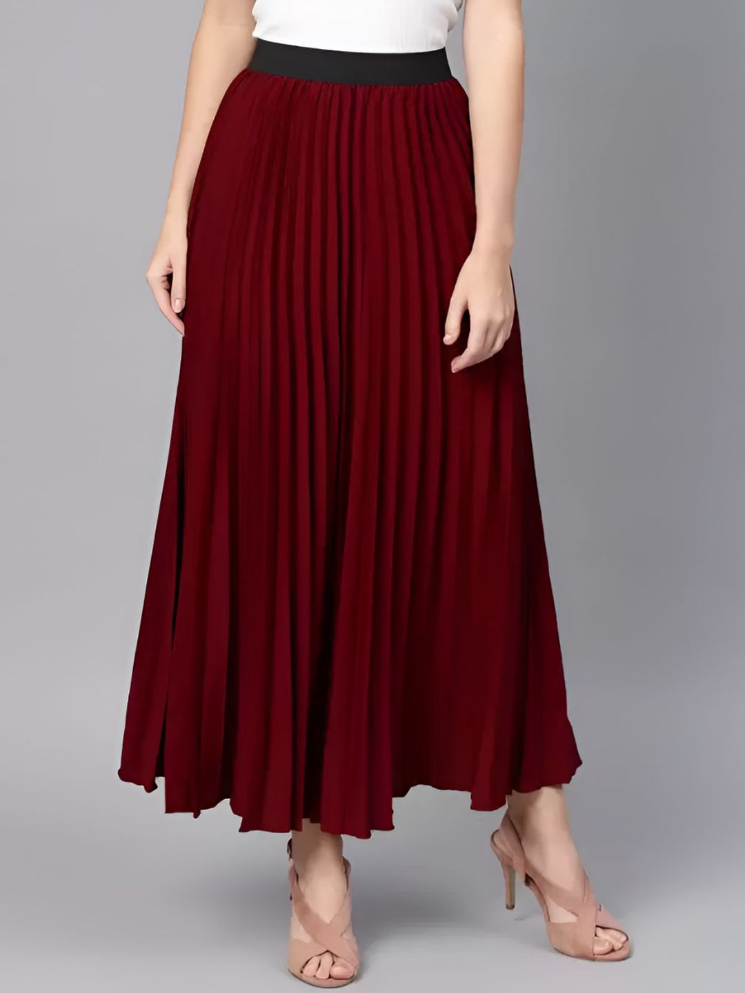 otabu OTABUA-Line Pleated Maxi Skirts-picture-28