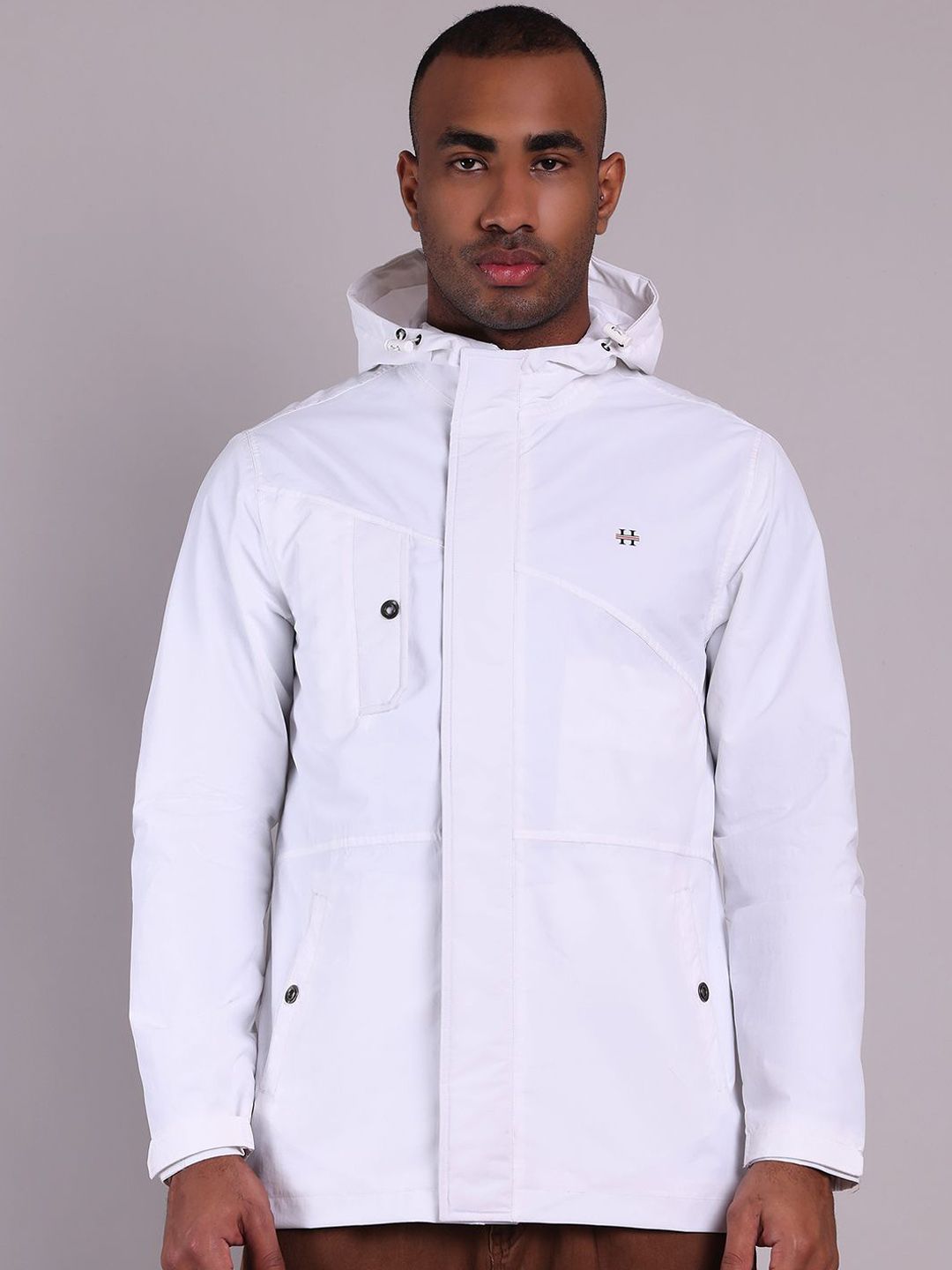 HOUSE OF VEDAS Men Dry Fit Windcheater and Water Resistant Outdoor Sporty Jacket-image-49