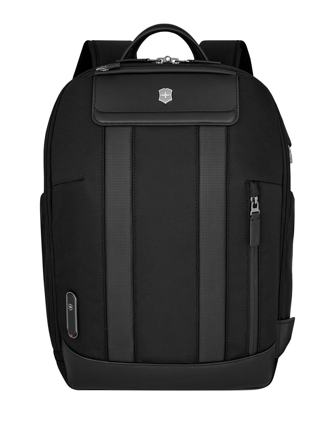 Victorinox Unisex Black Padded Shoulder Straps Backpack-image-45