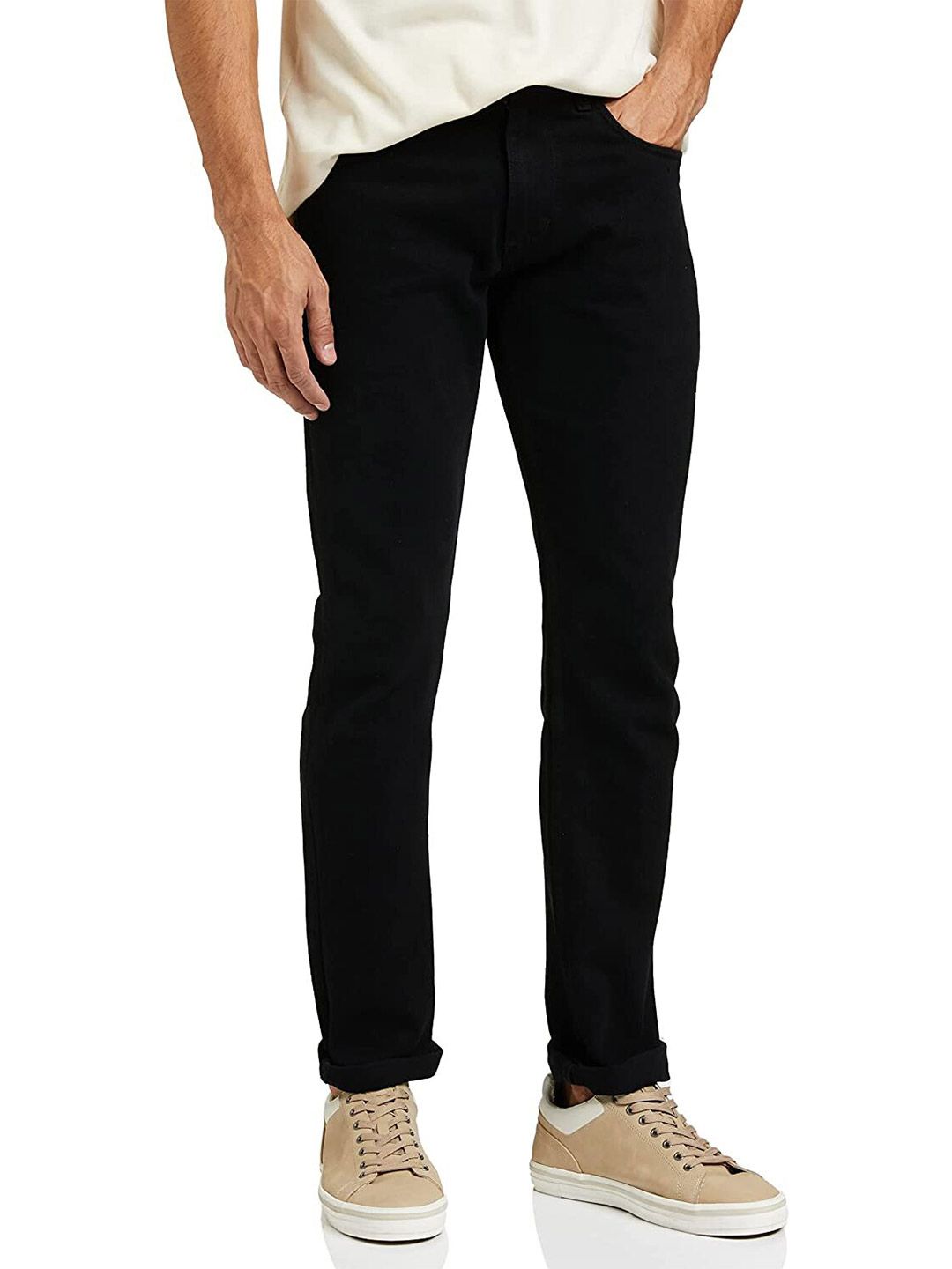 COMFITS Men Regular Fit Mid-Rise Classic Stretchable Jeans-picture-11
