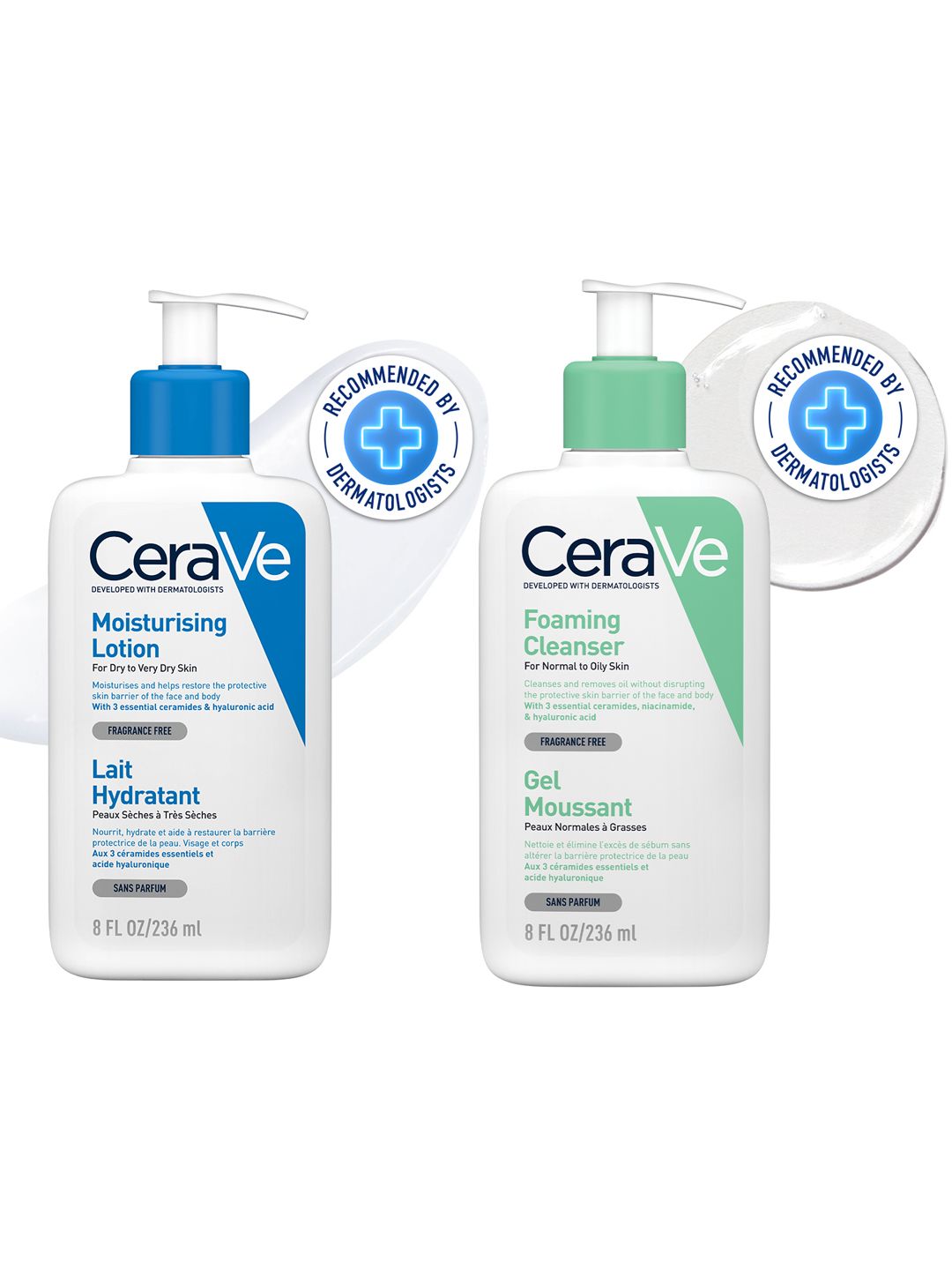 CeraVe Facewash & Moisturizer Combo with Ceramides- Skincare Routine - Normal to Oily Skin-image-40