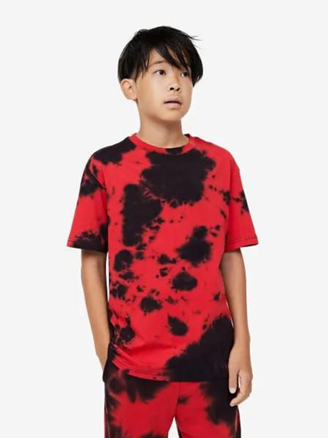 Pink Angel Kids Dyed Round Neck Organic Cotton T-shirt With Shorts-picture-41