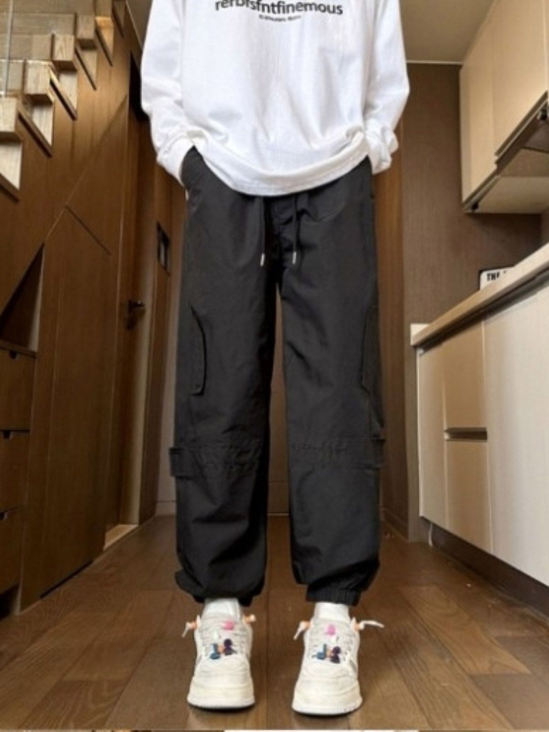 StyleCast Men Original Regular Fit Mid-Rise Flat-Front Regular Trousers-picture-32