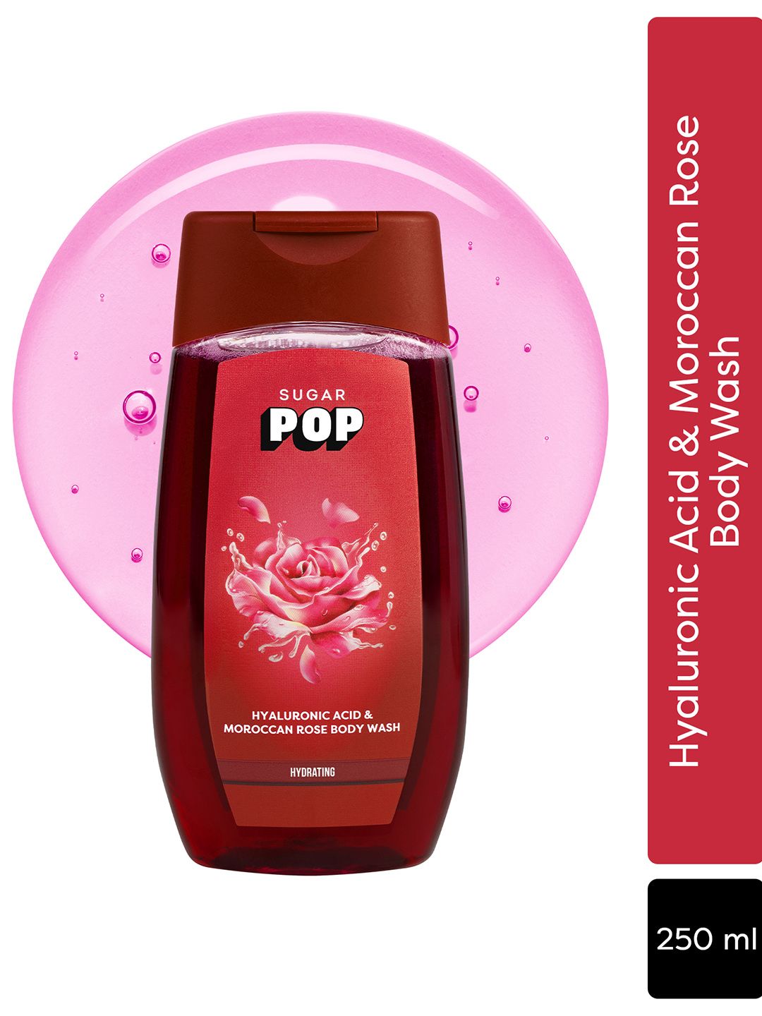 SUGAR POP Hyaluronic Acid & Moroccan Rose Body Wash for Hydrating & Soothing - 250 ml-picture-11