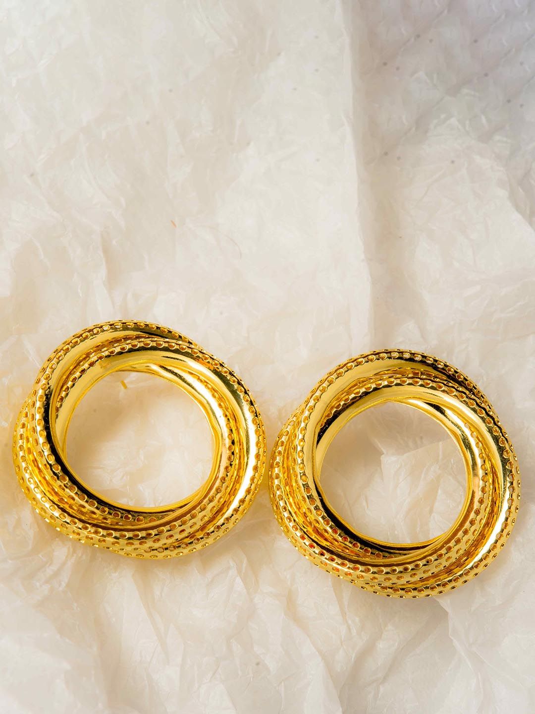 Mali Fionna Contemporary Studs Earrings-picture-28