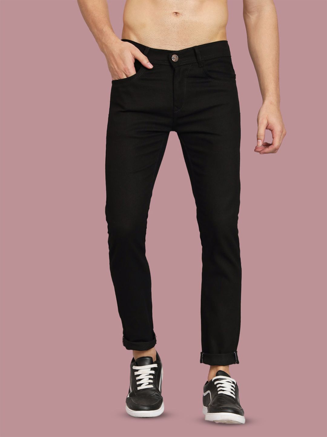 COMFITS Men Classic Stretchable Mid-Rise Jeans-picture-33