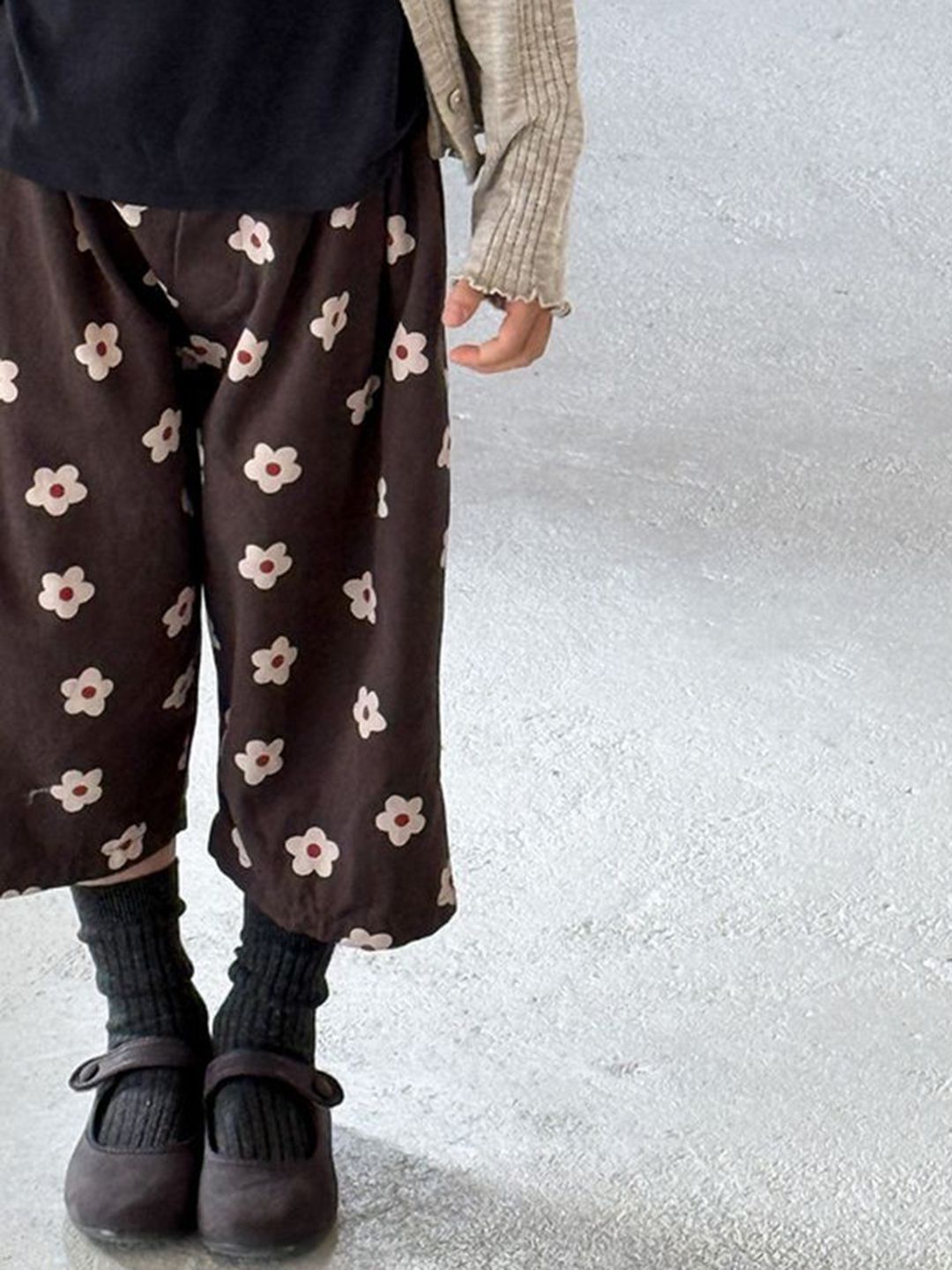 LULU & SKY Girls Printed High-Rise Culottes Trousers-picture-31