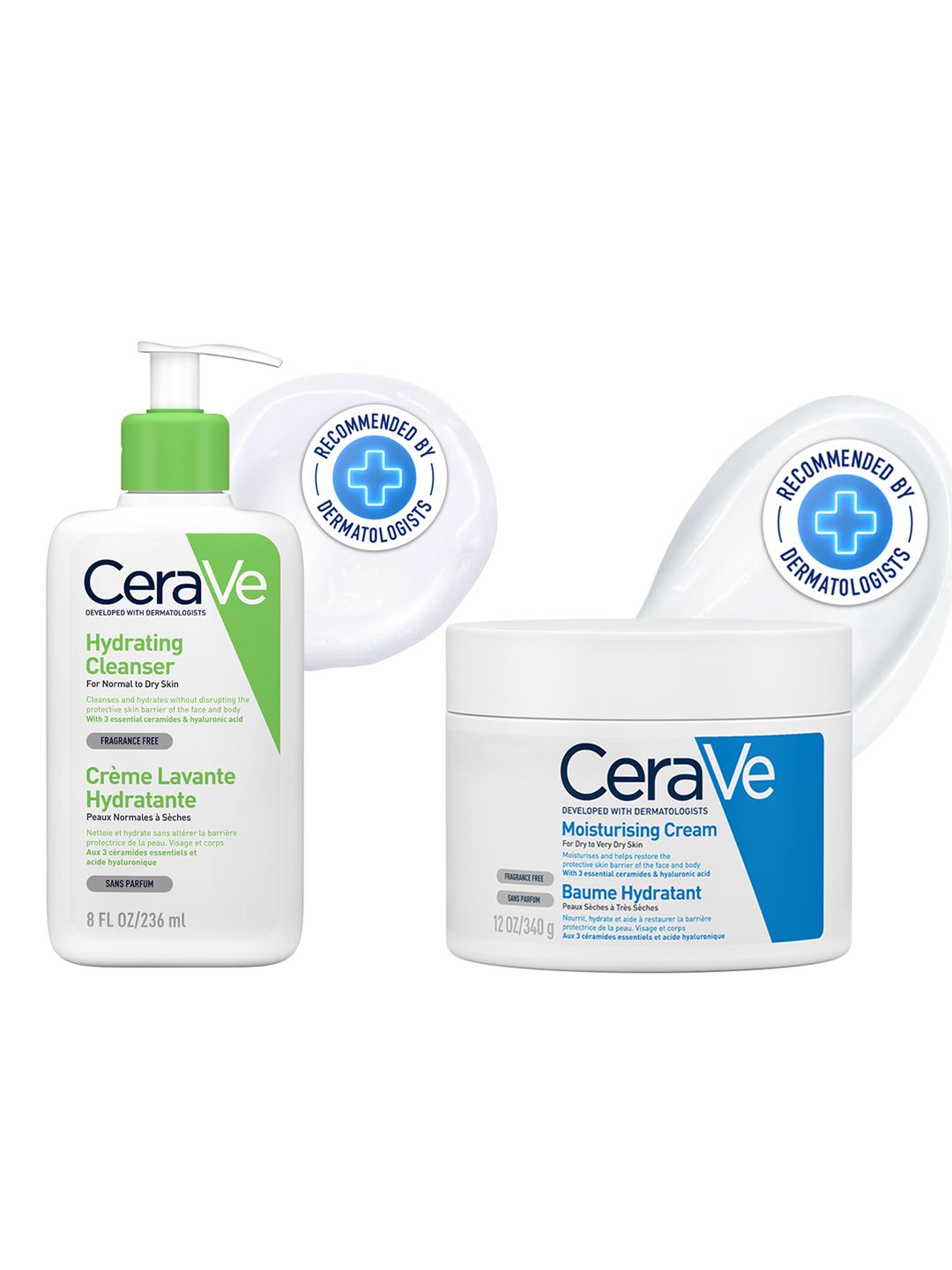 CeraVe Facewash & Moisturizer Combo with Ceramides - Skincare Routine - Normal To Dry Skin-image-41