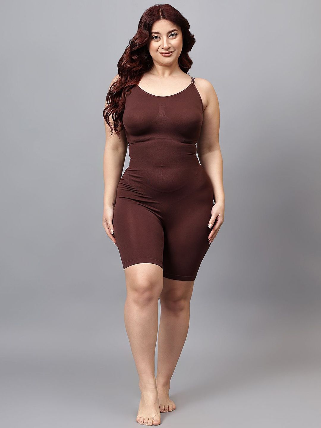 Shapemour Mid-Thigh Bodysuit Shapewear-picture-14
