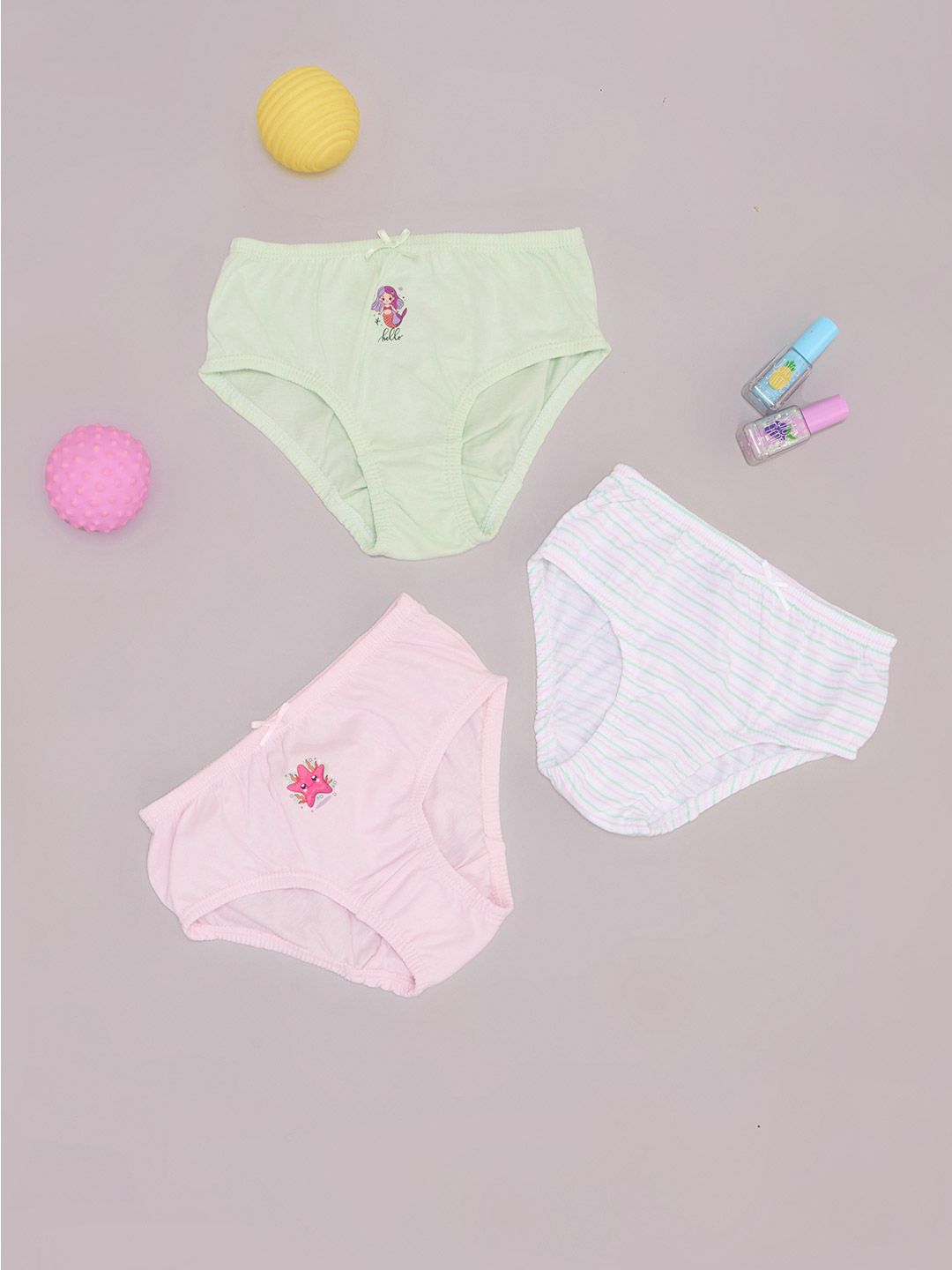 Pantaloons Junior Pack Of 3 Basic Briefs 8909230218624-picture-31
