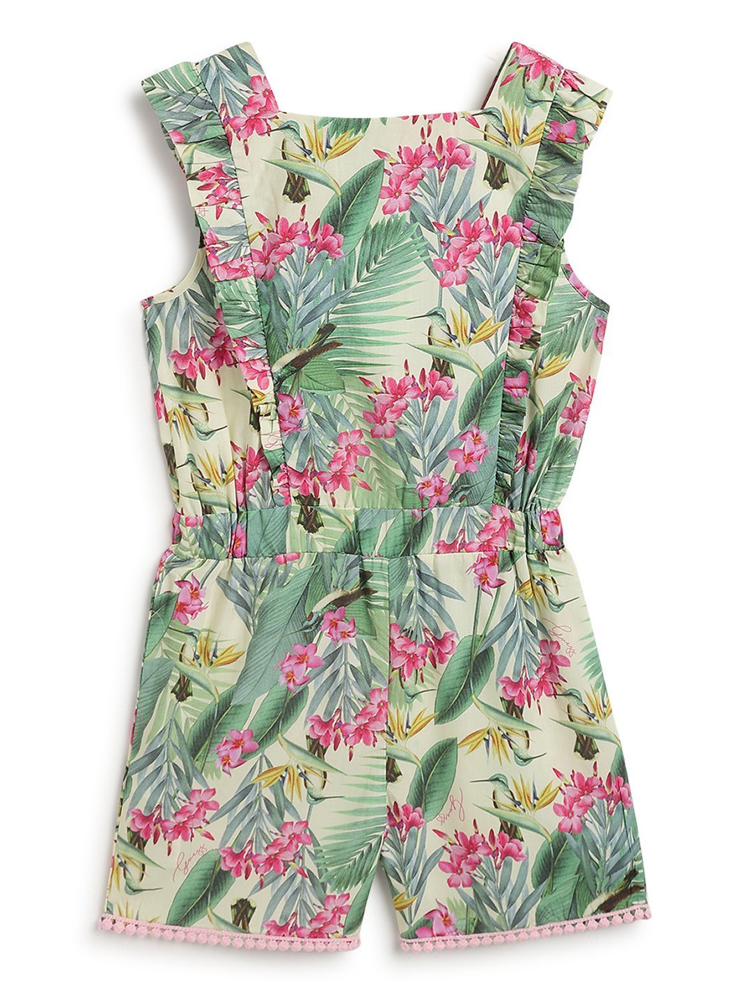 GUESS kids Girls Printed Square Neck Jumpsuit-picture-21