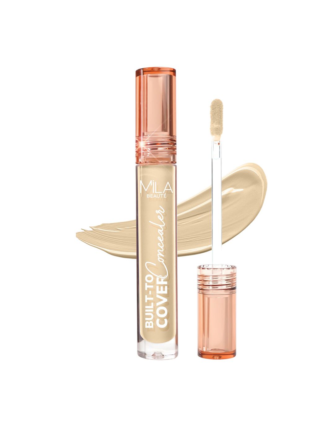 MILA BEAUTE Built To Cover Matte Liquid Concealer With Vitamin E - 4 ml - Natural Beige-picture-25