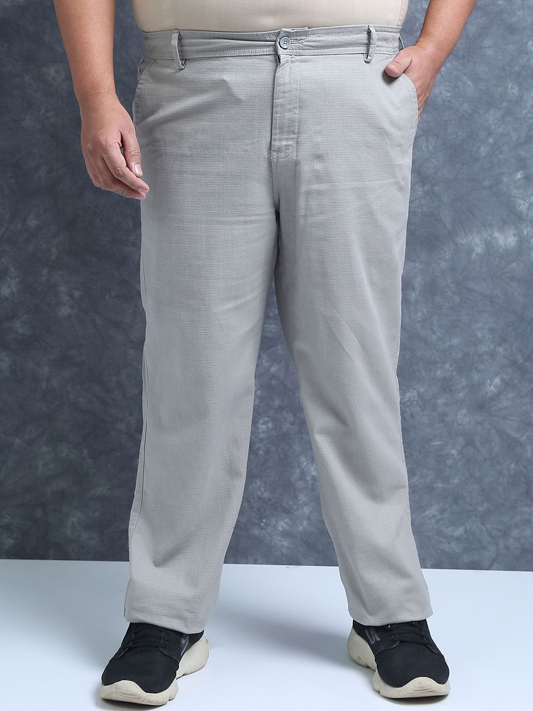 Sztori Men Textured Trousers-picture-28