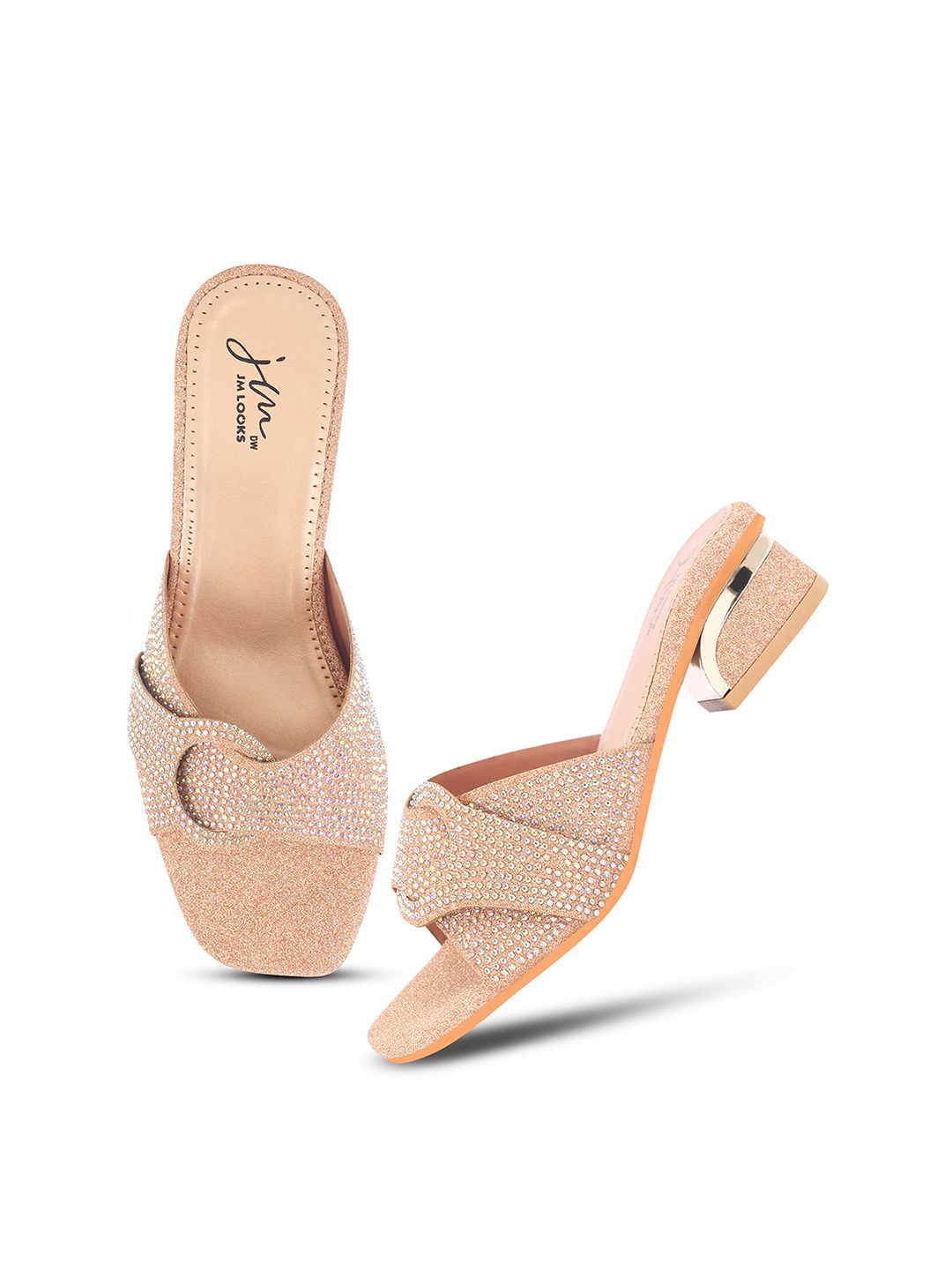 JM Looks Girls Block Sandals-picture-39