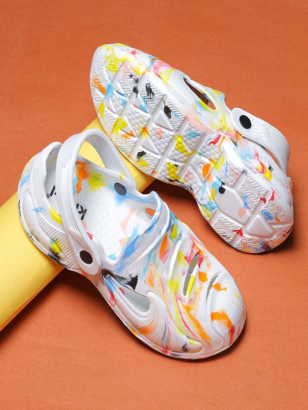 KNIEVL Men Printed Clogs-picture-19