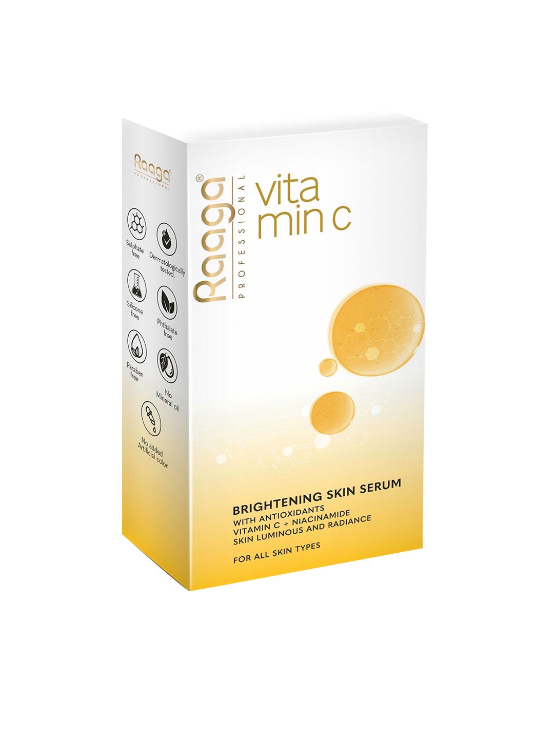 Raaga PROFESSIONAL Brightening Luminous Glow Serum With Vitamin C & Niacinamide - 30 ml-image-45