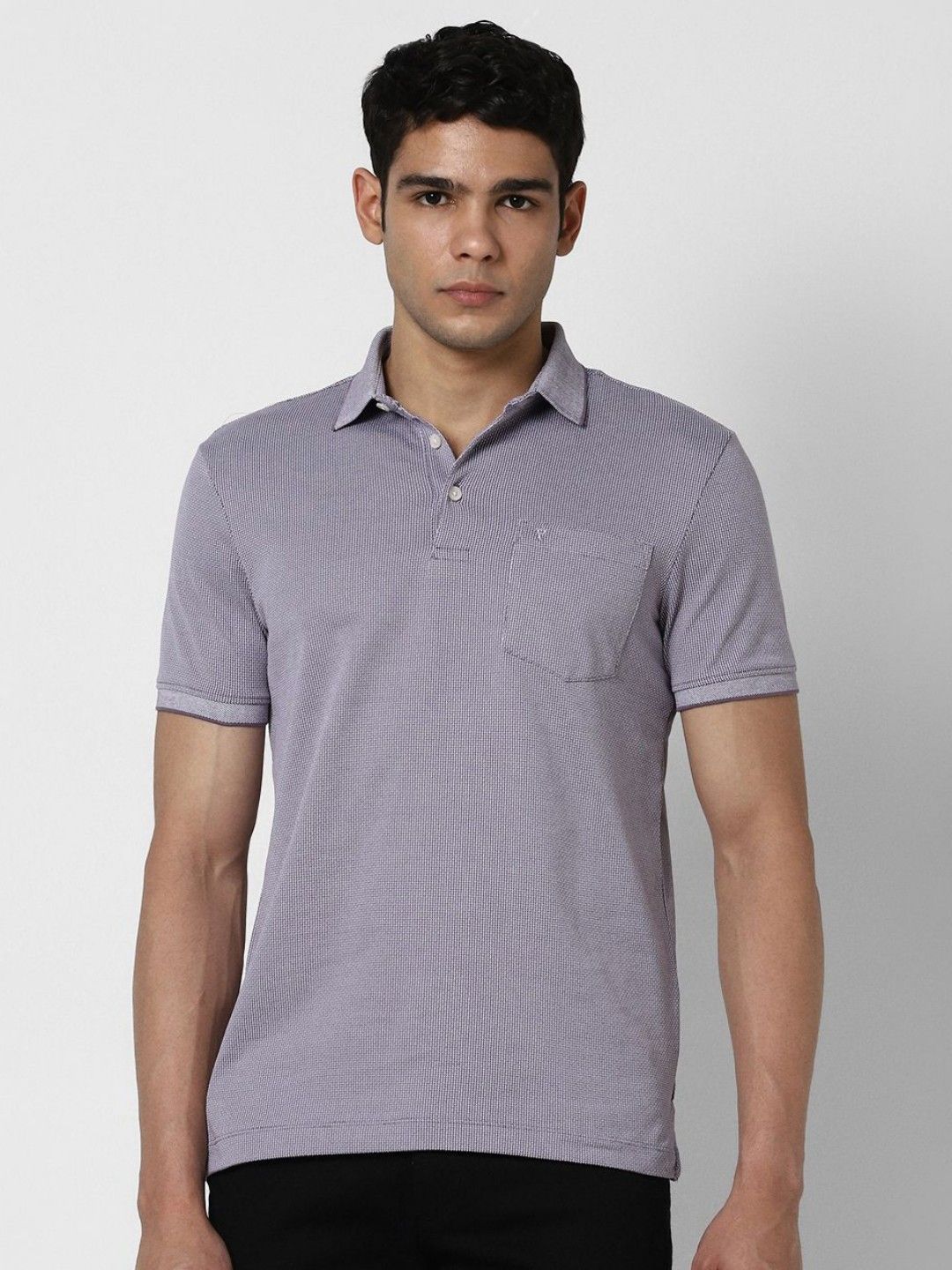 Van Heusen Men Polo Collar Pockets T-shirt-picture-27