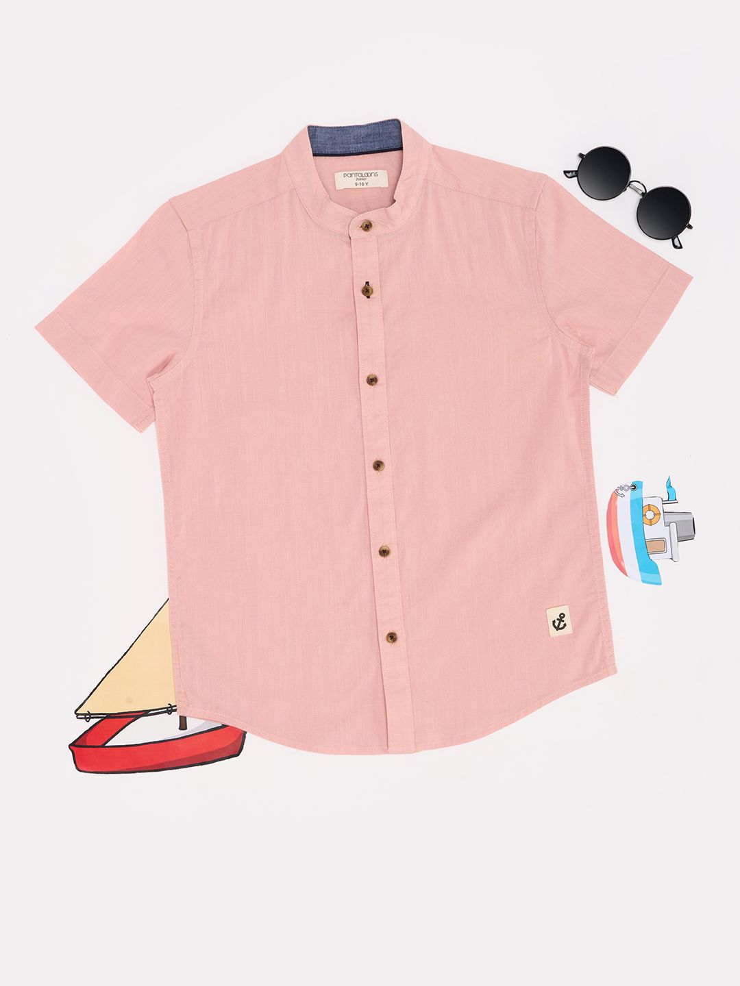 Pantaloons Junior Boys Opaque Casual Shirt-picture-14