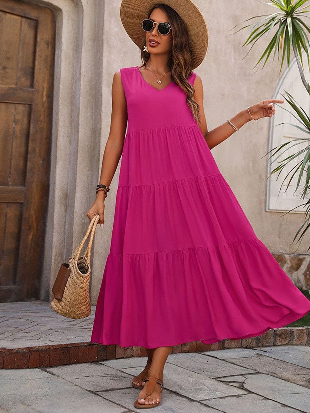 HERE&NOW Print A-Line Dress-picture-32