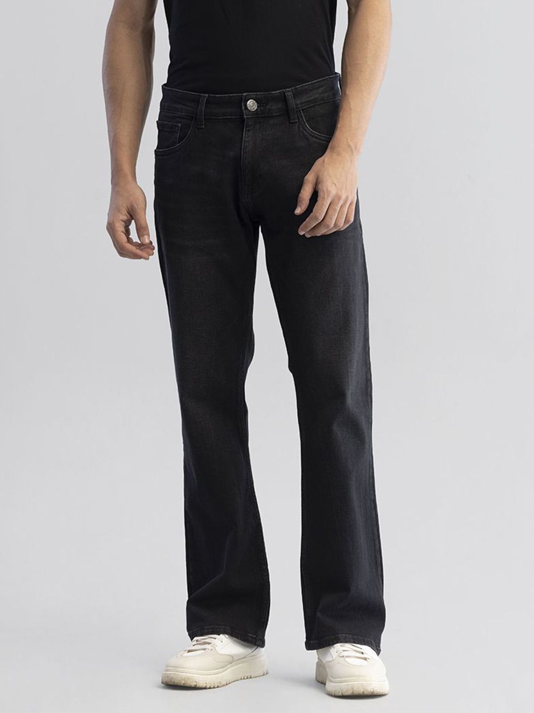Snitch Men Mid-Rise Bootcut Jeans-image-7