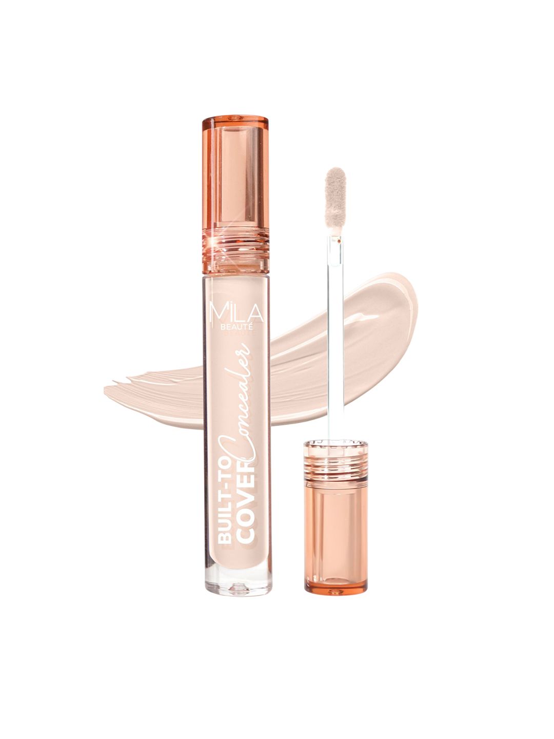 MILA BEAUTE Built To Cover Matte Liquid Concealer With Vitamin E - 4 ml - Classic Ivory-picture-26