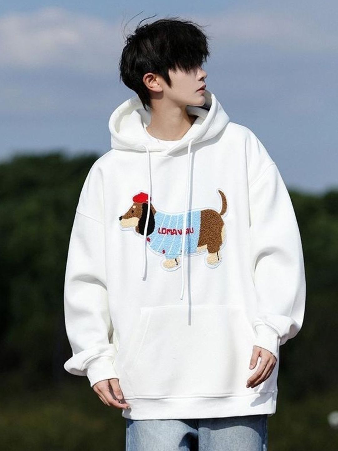 StyleCast Men Printed Hooded Sweatshirt-picture-22