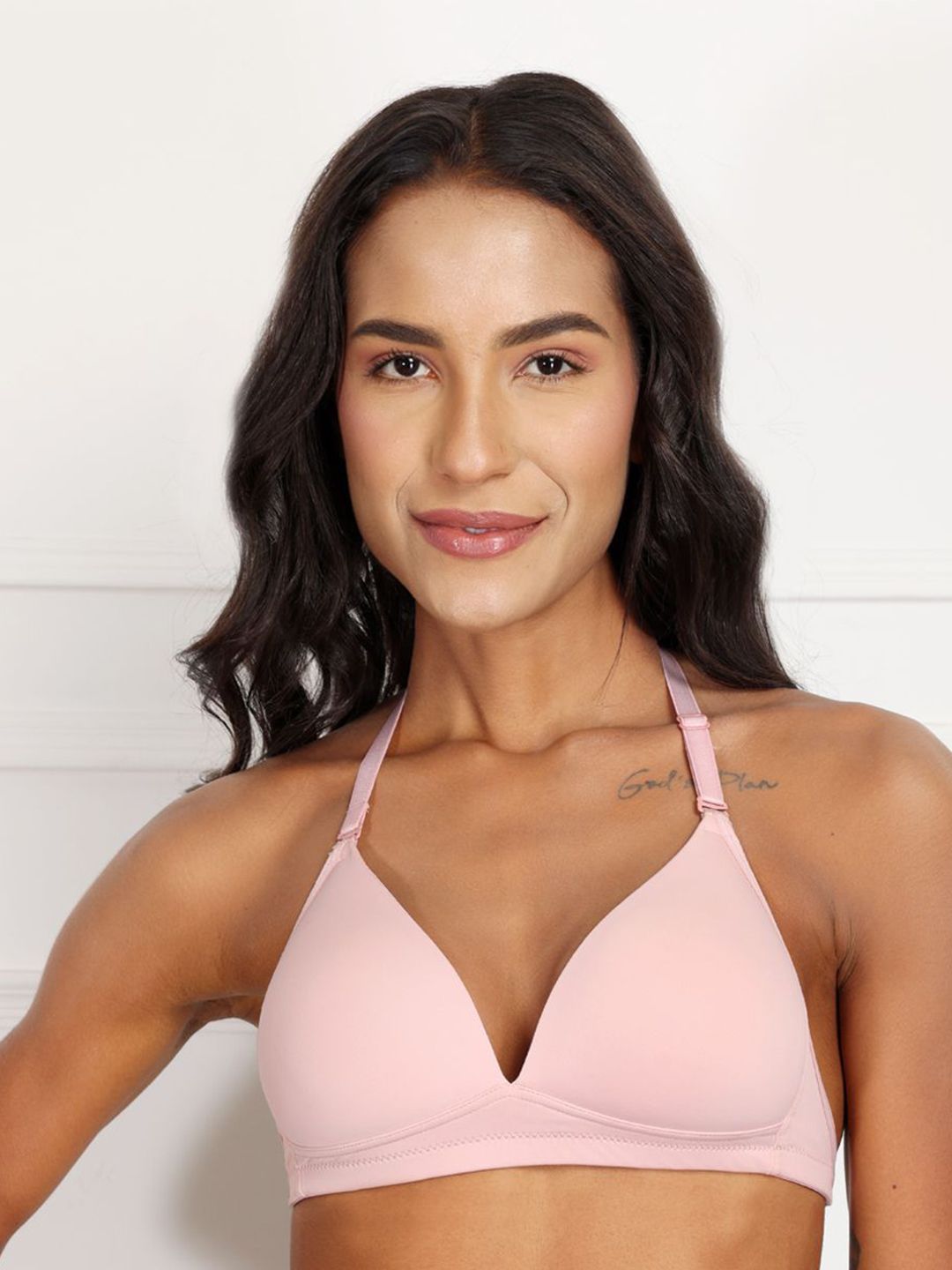 B'ZAR Full Coverage Lightly Padded Plunge Bra