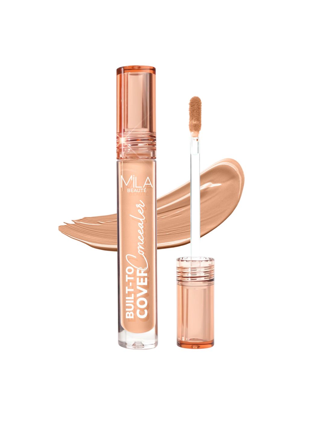 MILA BEAUTE Built To Cover Matte Liquid Concealer With Vitamin E - 4 ml - True Maple-image-5