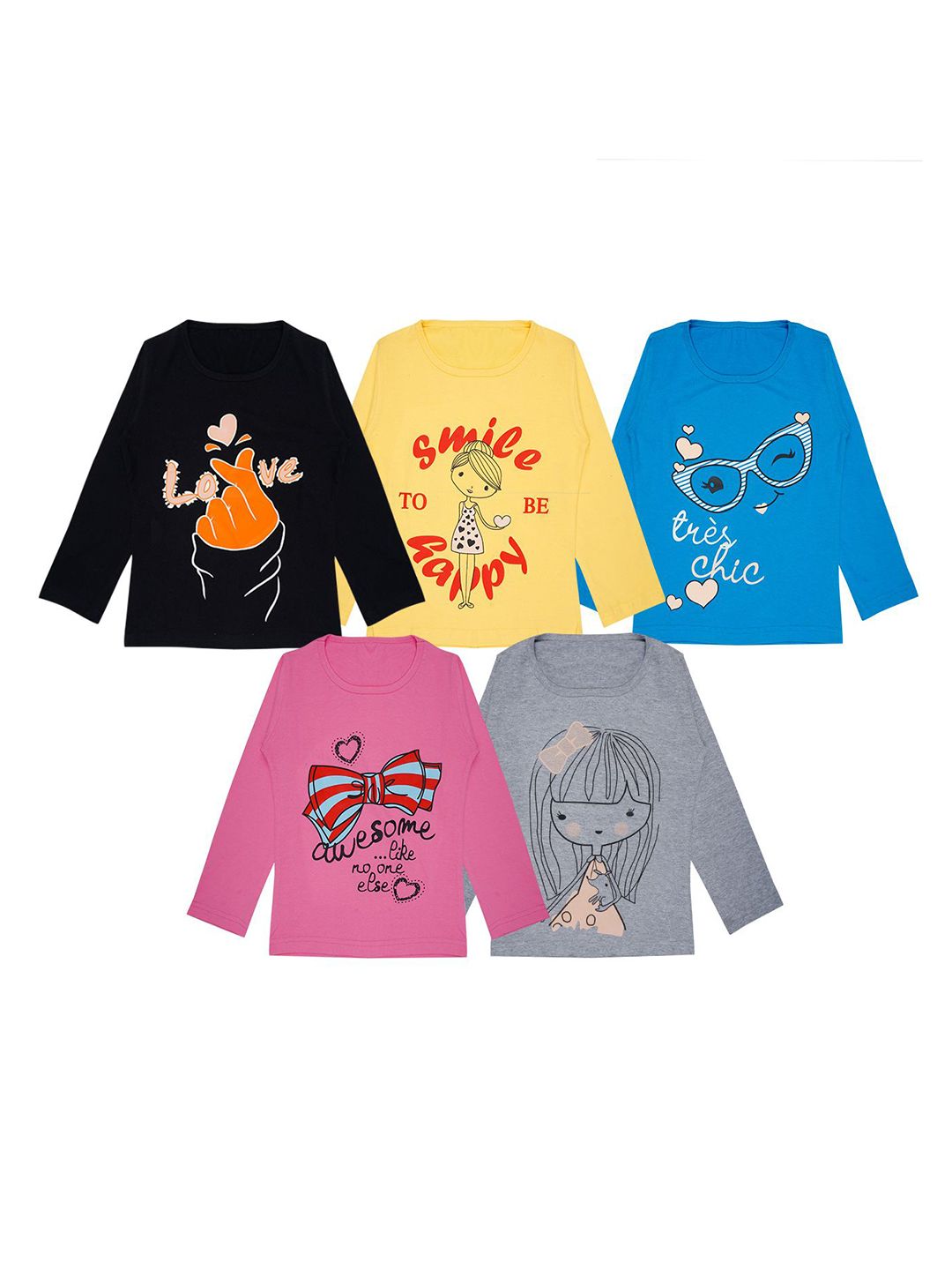 FAZZA Girls 5 Printed T-shirt-picture-32