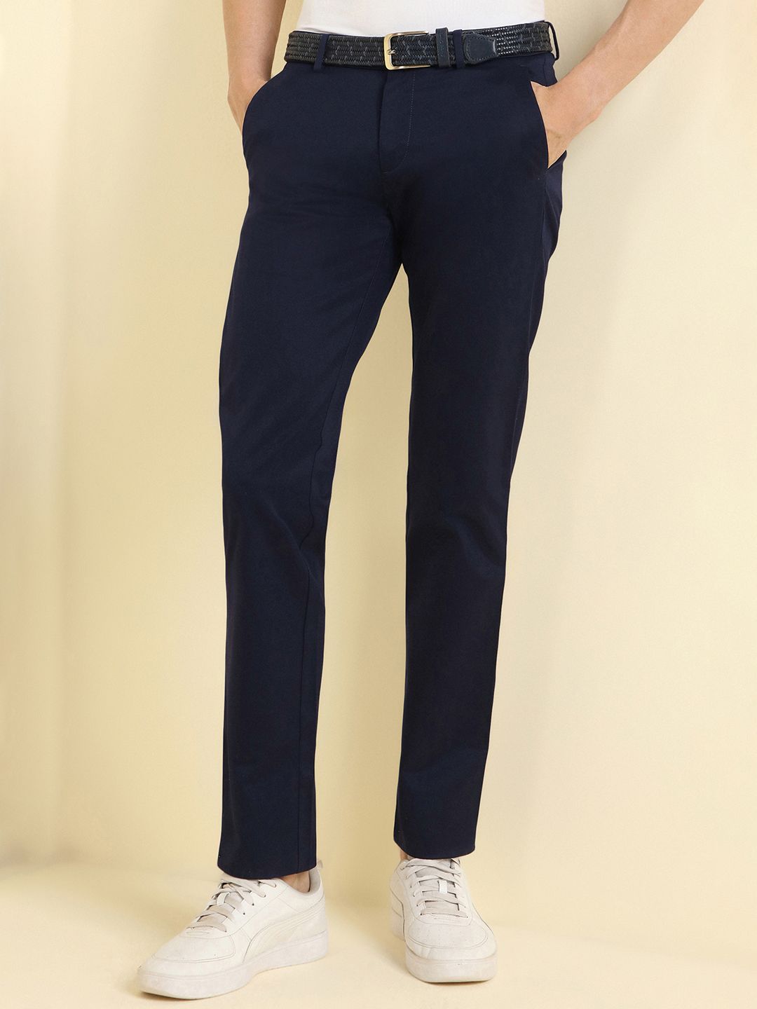 Allen Solly Men Slim Fit Trousers-picture-37