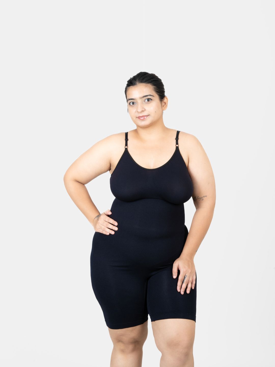 Shapercult Women Premium Snatched Mid Thigh Bodysuit-picture-49