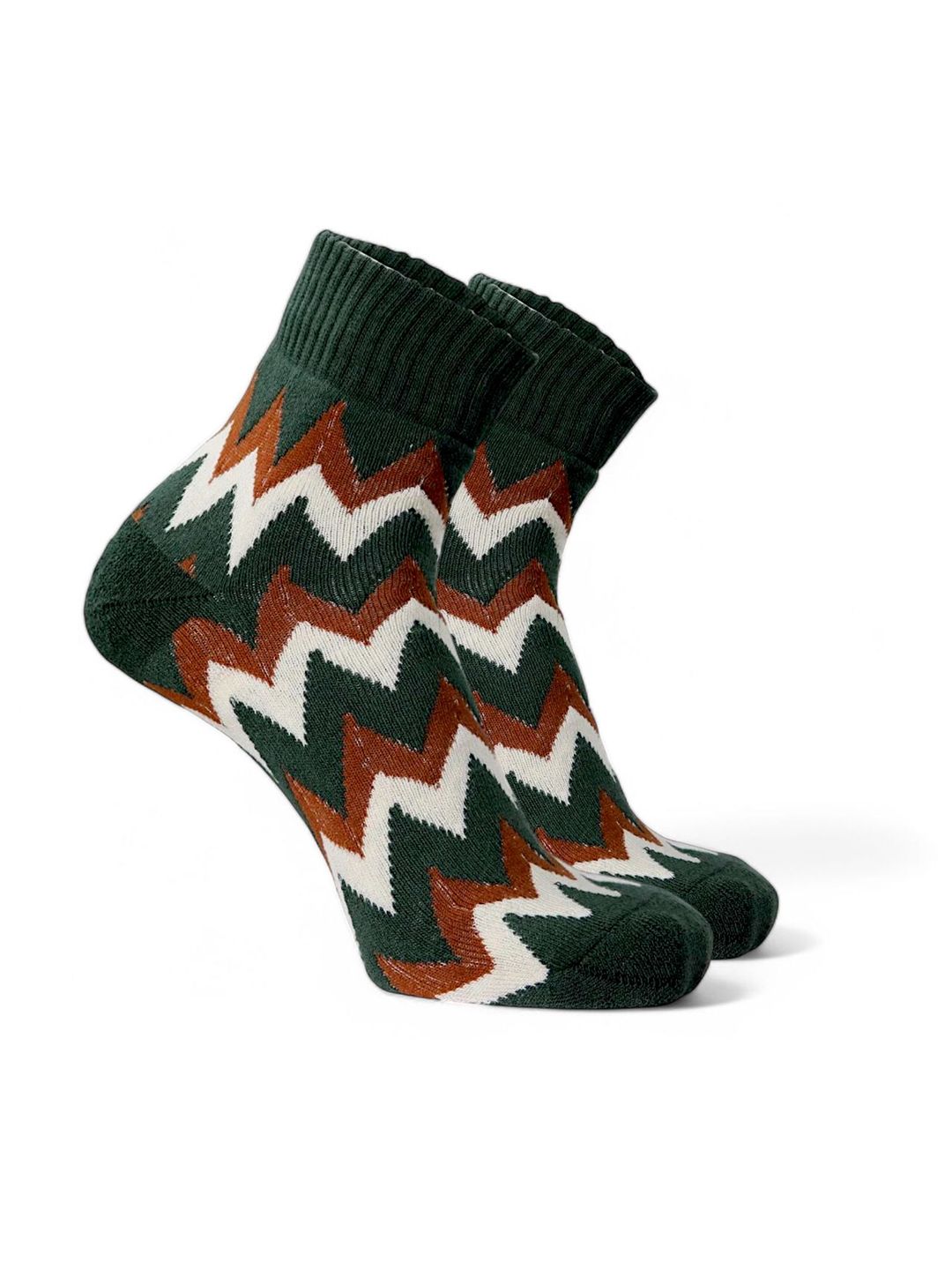 Sockscarving Men Printed Organic Cotton Above Ankle Socks-picture-41