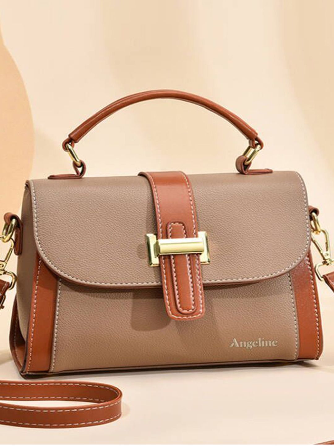 Angeline PU Bucket Sling Bag-picture-10