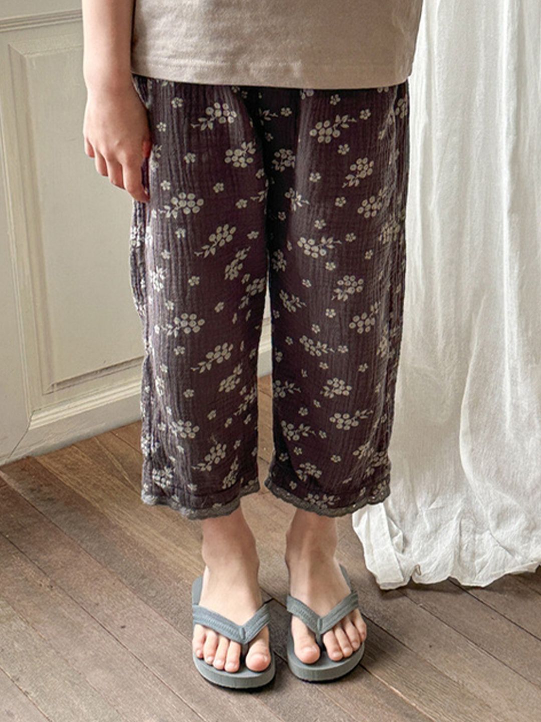 LULU & SKY Girls Straight Fit High-Rise Trousers-picture-17